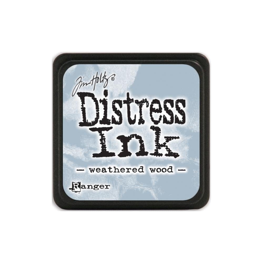 Tim Holtz Mini Distress Ink Pad - Weathered Wood tim holtz mini distress ink weathered wood Tim Holtz Mini Distress Ink Pad - Weathered Wood