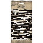 Tim Holtz Idealogy Spiral Bound Sticker Book - Metallic
