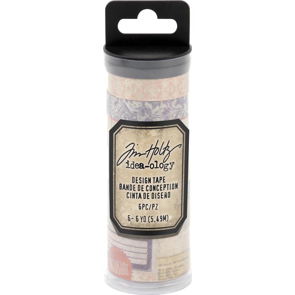 Tim Holtz ideaology Design Tape 6/Pkg - Merchant timholtz tape merchant Tim Holtz ideaology Design Tape 6/Pkg - Merchant