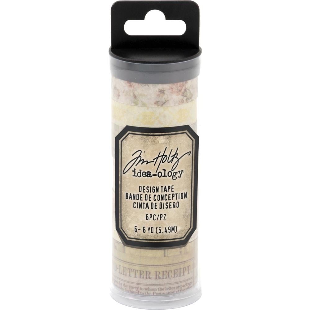Tim Holtz ideaology Design Tape 6/Pkg - Remnants timholtz tape remnants Tim Holtz ideaology Design Tape 6/Pkg - Remnants
