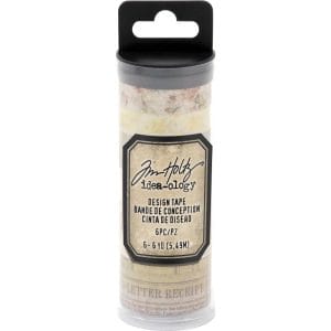 Tim Holtz ideaology Design Tape 6/Pkg - Remnants