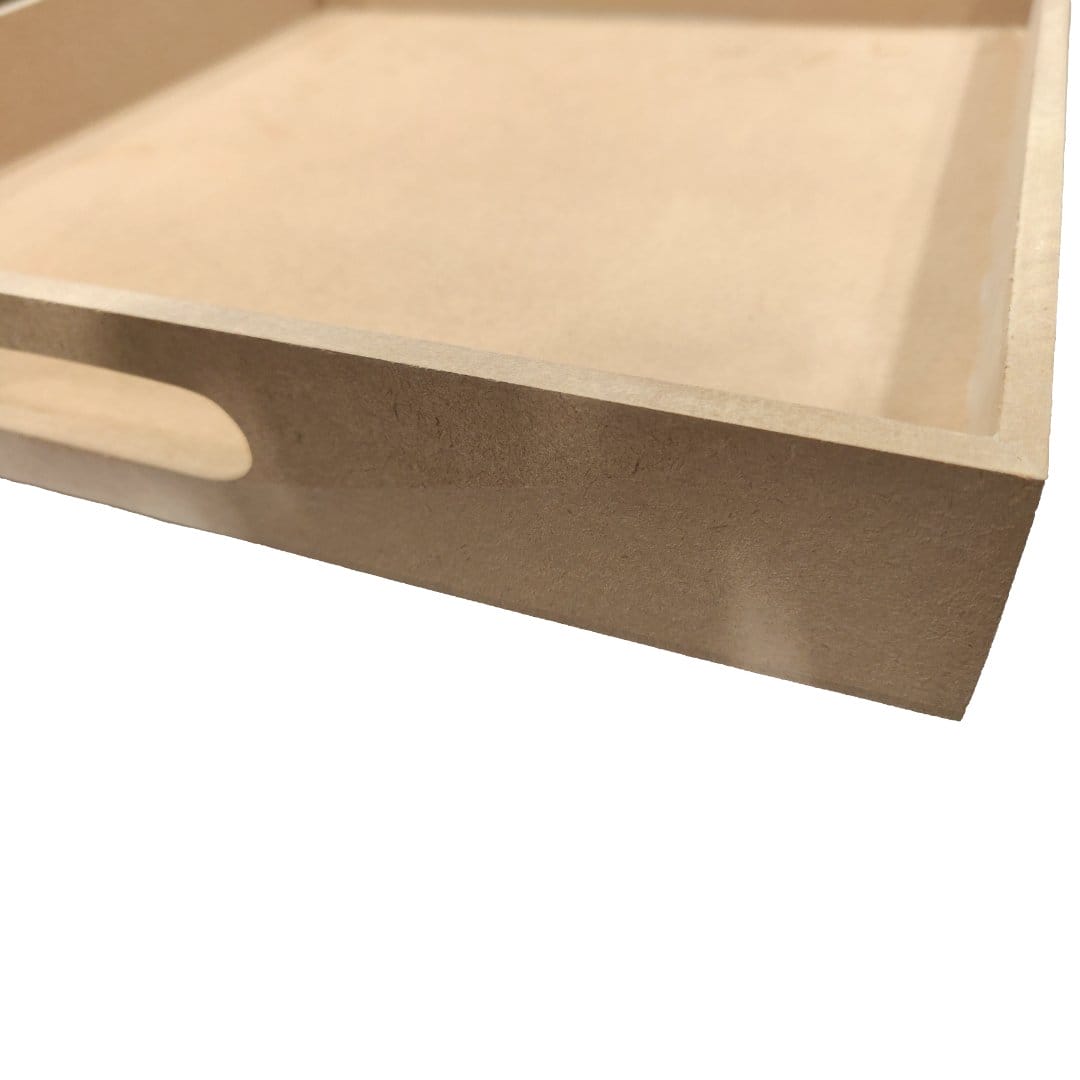 CrafTangles MDF Straight Edged Tray (12.5 by 12.5 inches) 12x12 MDF Tray With handle 2 12x12-MDF-Tray-With_handle-2