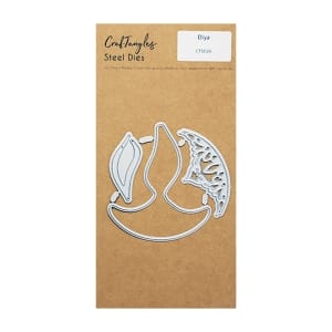 CrafTangles Steel Dies - Layered Diya (Set of 3 dies)