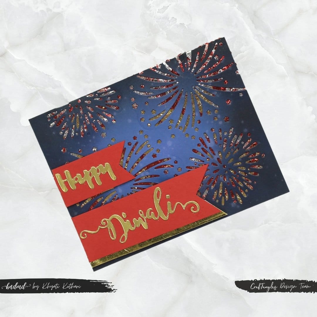 CrafTangles Gilding Flakes (120 ml) - Lovely Lavender CrafTangles Steel Dies Fireworks 3 CrafTangles_Steel_Dies_Fireworks_3