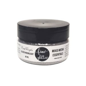 CrafTangles Fine Glitter - Silver Moonlight (60 ml)