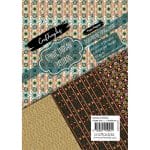 CrafTangles Decoupage Paper Pack  - Ethnic Indian Patterns 1 (A4) - 4 sheets