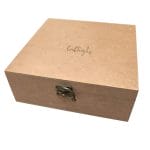 CrafTangles MDF Box (8 by 8 by 3 inches)
