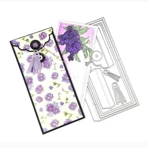 Steel Cutting Dies - Slimline - Rectangles with Envelopes (Set of 10 dies)