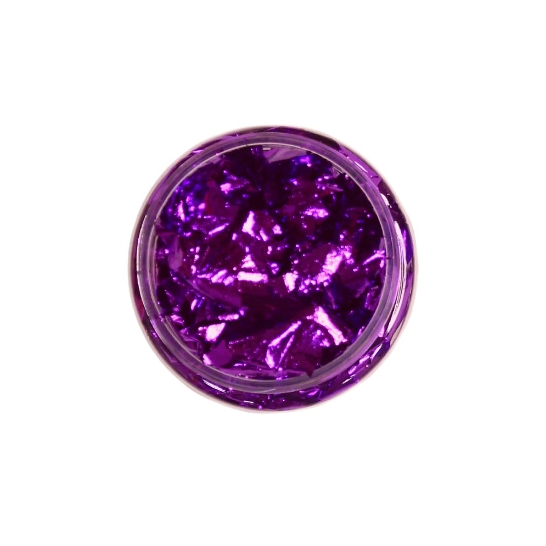 CrafTangles Gilding Flakes (120 ml) - Electric Violet craftangles gilding flakes electric violet 2 craftangles-gilding-flakes-electric-violet-2