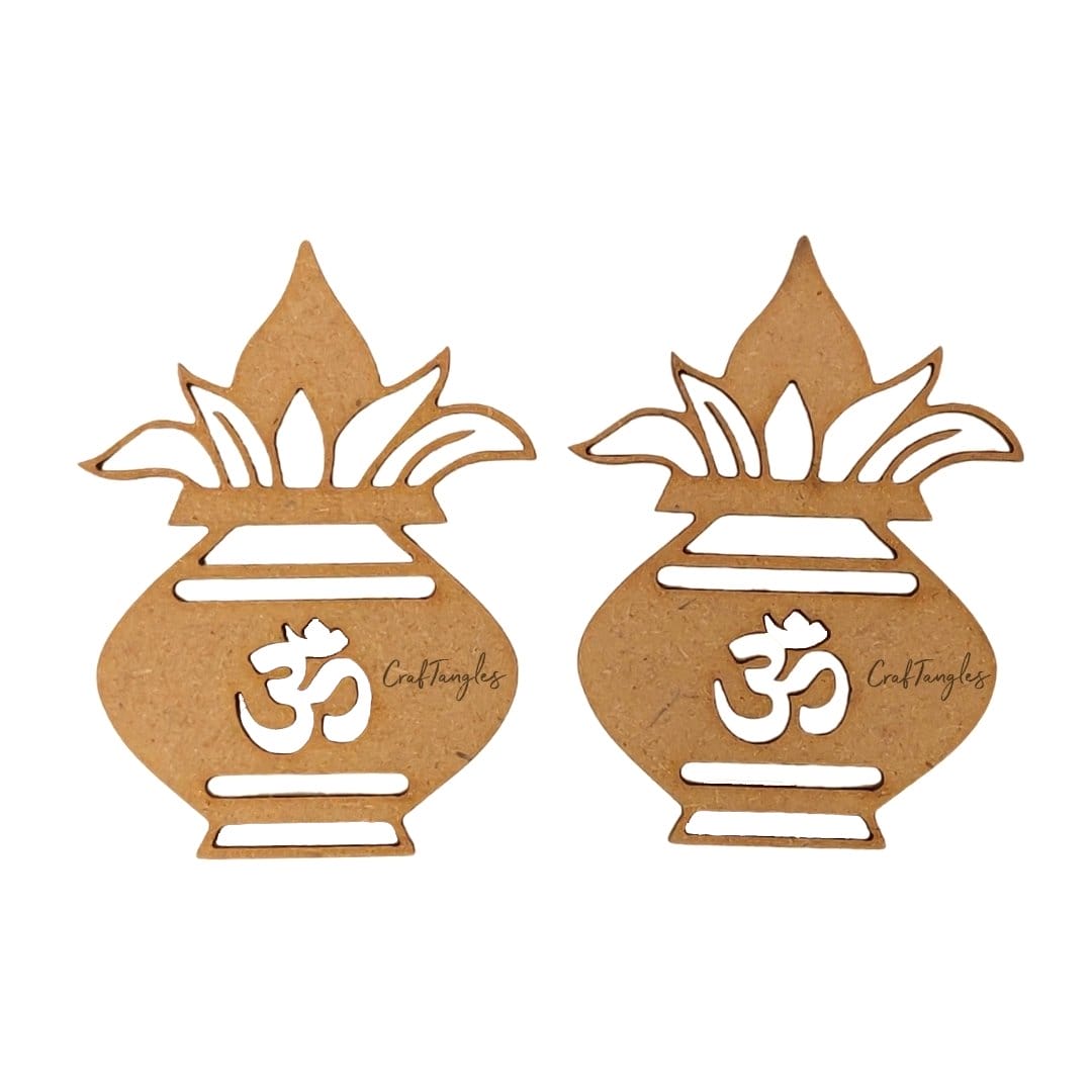 CrafTangles MDF Cuts - Kalash kalash mdf craftangles CrafTangles MDF Cuts - Kalash