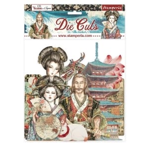 Stamperia Die-Cuts - Sir Vagabond In Japan