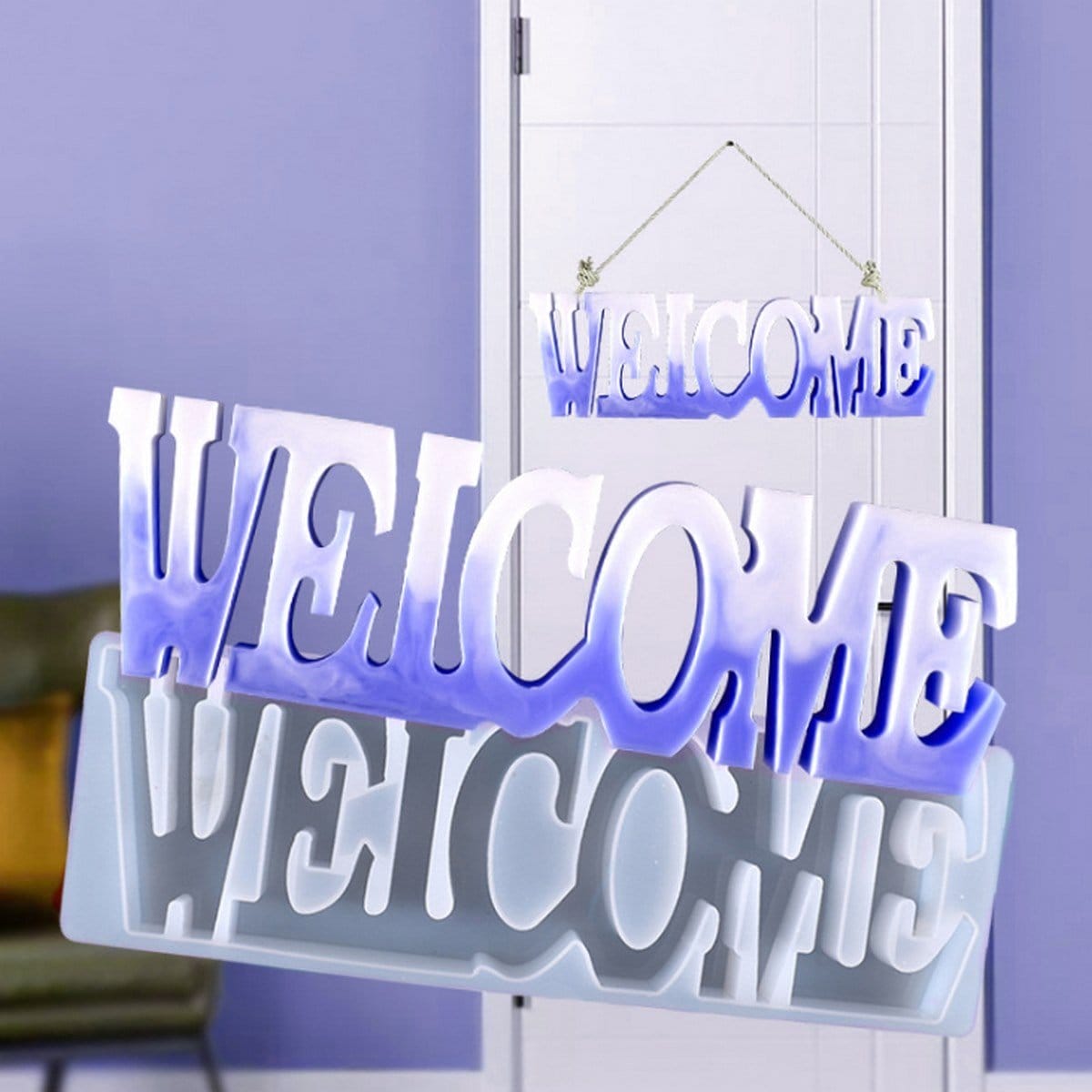 Welcome Resin Silicone Mould silicone mould SMWD00 1 silicone_mould_SMWD00_1