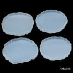 Agate Coaster Resin Silicone Mould (Pack of 4)