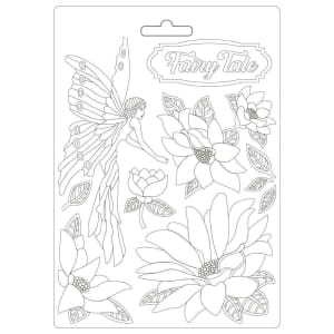 Stamperia Soft Maxi Mould A5 - Fairy Tale, Sleeping Beauty