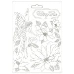 Stamperia Soft Maxi Mould A5 -  Fairy Tale, Sleeping Beauty