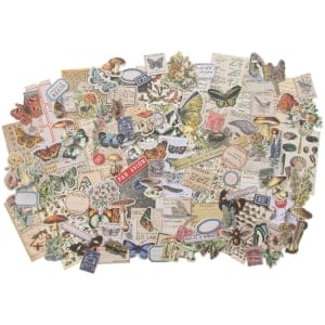 Tim Holtz IdeaOlogy Ephemera Snippets 134/Pkg - Field Notes