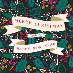 German Decoupage Napkins (5 pcs) - Christmas Fantasy