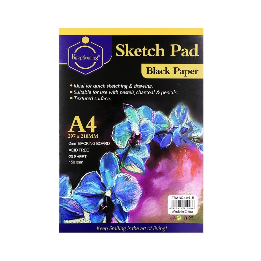 Black Sketchpad - A4 A4 Black Sketchpad Black Sketchpad - A4