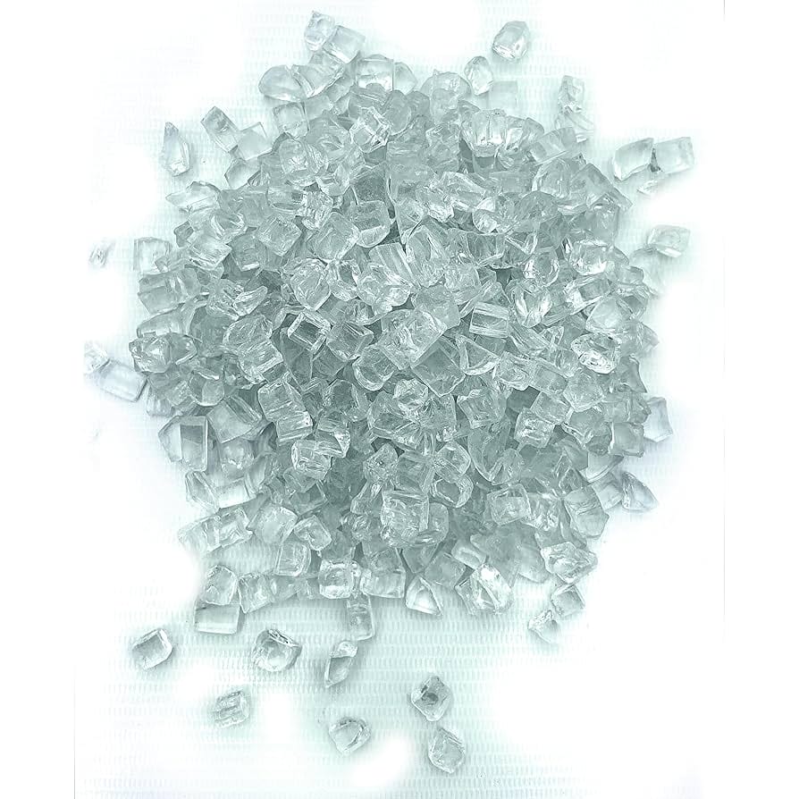 Crushed glass for Resin Art – Clear – 7mm to 9mm (250 gms) CraftAdda Resin rushed glass Stones 7mm 9mm CTRS 02 250gms Crushed glass for Resin Art – Clear – 7mm to 9mm (250 gms)
