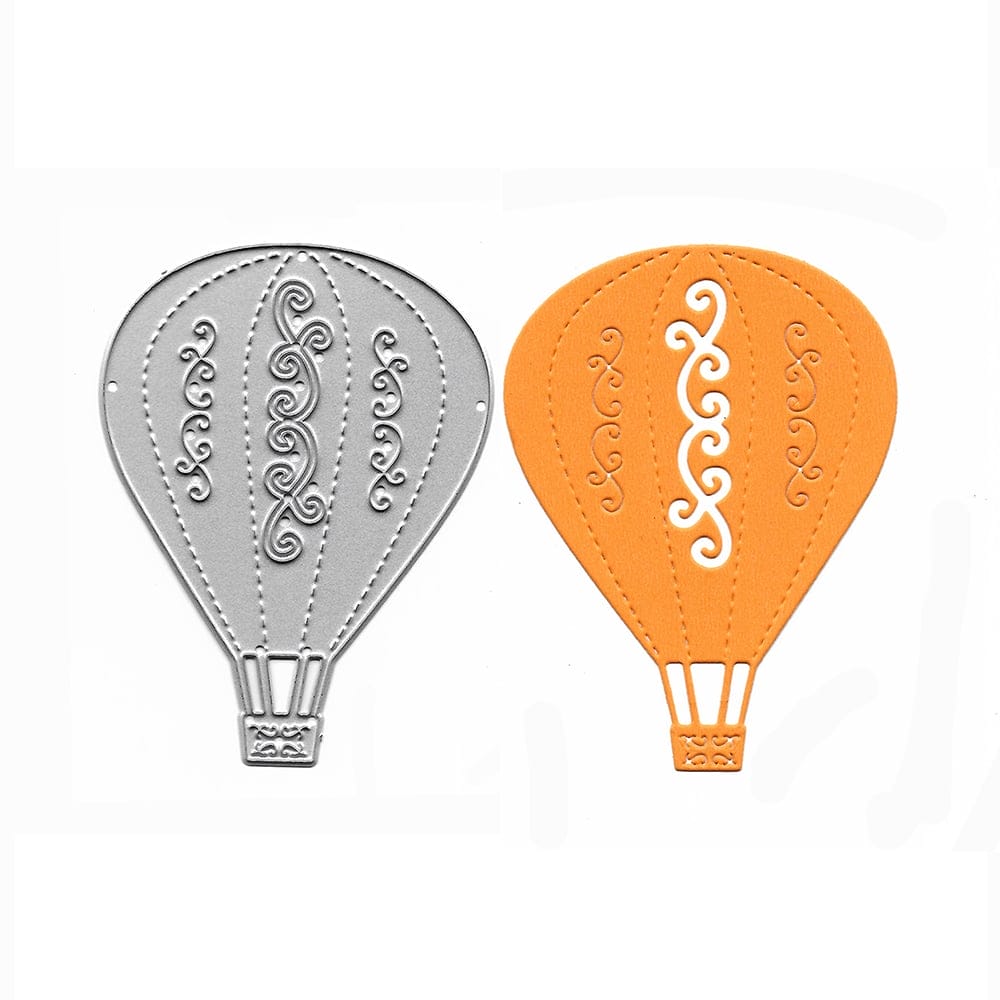 Steel Dies - Hot Air Balloon (XY1035) CraftAdda Steel Dies XY1035 Steel Dies - Hot Air Balloon (XY1035)