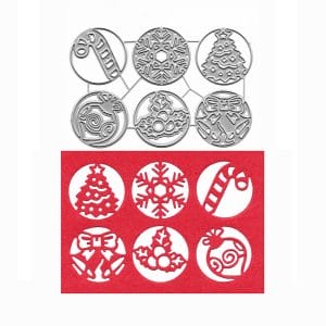 Steel Dies - Christmas Window Die