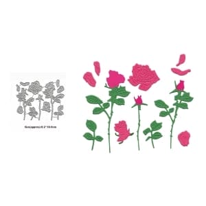 Steel Dies - Roses (Set of 12 dies)