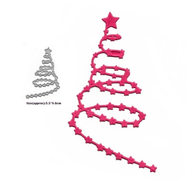 Steel Dies - Christmas Tree (XY1167)