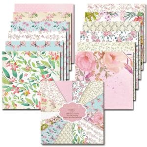 Garden 1 (Pack of 24 sheets) - 6 by 6 inch