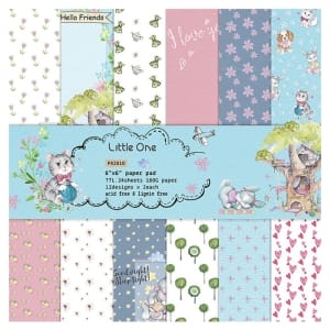 Little One (Pack of 24 sheets) - 6 by 6 inch