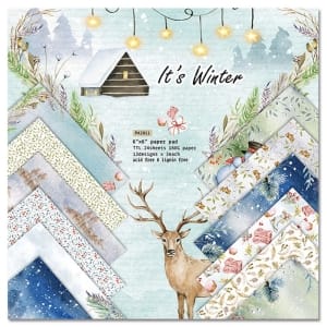 Its Winter (Pack of 24 sheets) - 6 by 6 inch