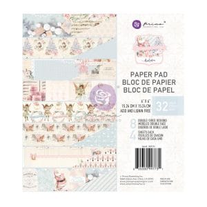 Prima - Christmas Sparkle - 6x6 Paperpack (30 double sided sheets)
