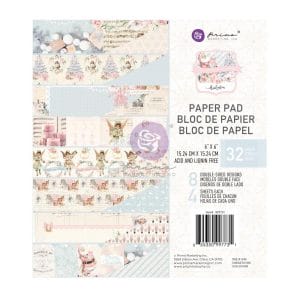 Prima - Christmas Sparkle - 6x6 Paperpack (30 double sided sheets)