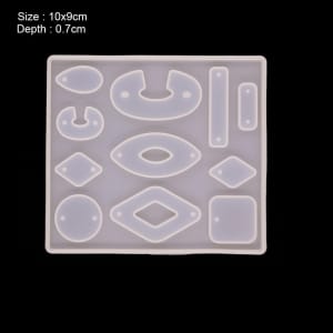 Different Earrings Silicone Jewellery Mould (RAWS-388)