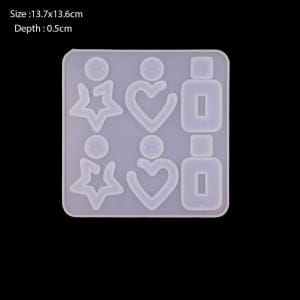 Different Earrings Silicone Jewellery Mould