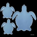 Silicone Resin mould - Tortoise (Set of 3)
