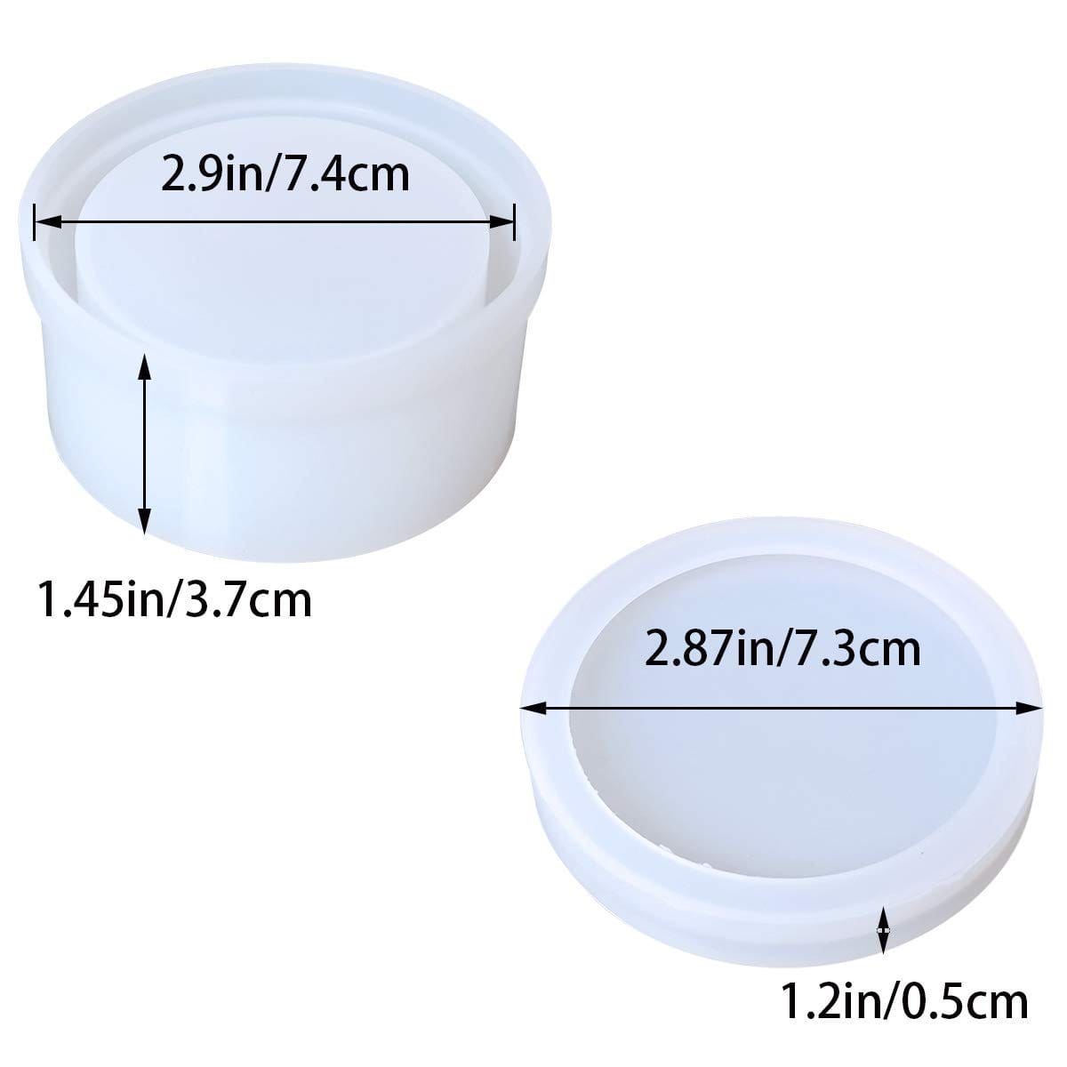 Silicone Jewellery Box Round Moulds (Base and Lid) Silicone Jewellery Box Round Moulds (Base and Lid) - Image 3