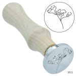Wax Seal Stamp - Flower (SS11)