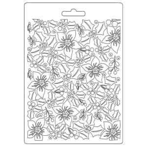 Stamperia Soft Maxi Mould A5 - Textures Christmas