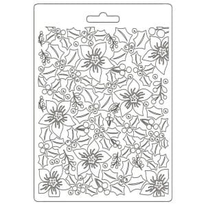 Stamperia Soft Maxi Mould A5 - Textures Christmas