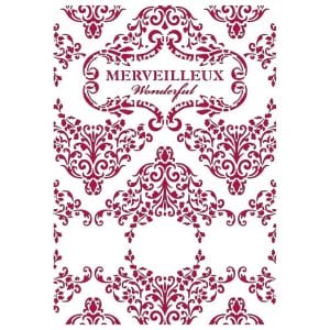 Stamperia A4 Stencil - Sea Dream Wonderful Romantic