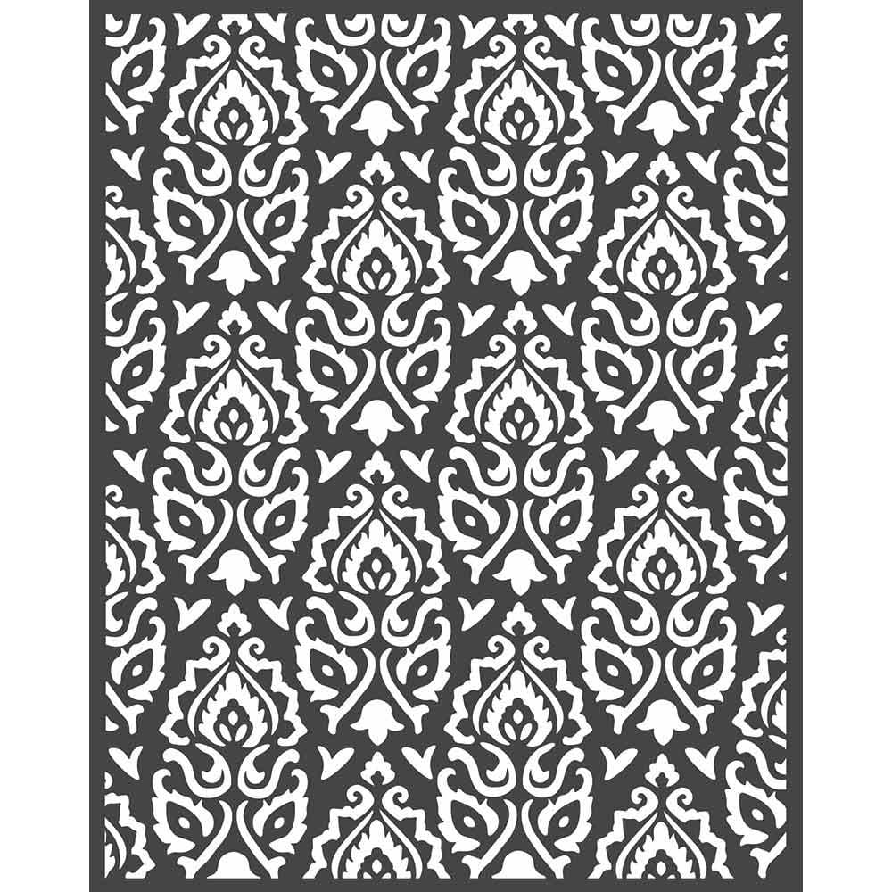 Stamperia Stencil 20 by 25 cm - Texture 2, Winter Tales Stamperia Stencil KSTD050 Stamperia Stencil 20 by 25 cm - Texture 2, Winter Tales
