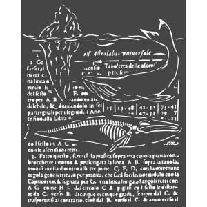 Stamperia Stencil 7.87"X9.84" - Whale, Arctic Antarctic
