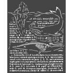 Stamperia Stencil 7.87"X9.84" - Whale, Arctic Antarctic