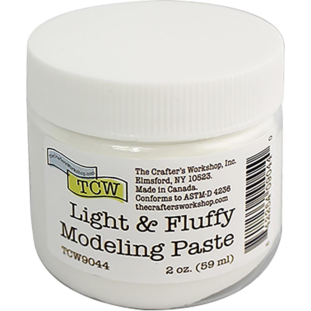 Crafter's Workshop Modeling Paste 2oz - Light and Fluffy TCW paste TCW9044 Crafter's Workshop Modeling Paste 2oz - Light and Fluffy