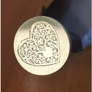Wax Seal Stamp - Heart (F035)
