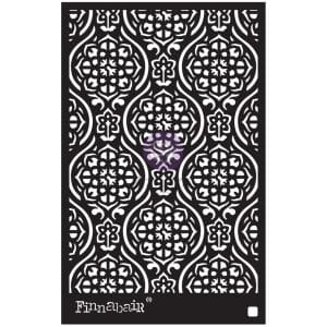 Prima Marketing Finnabair Stencil 6"X9" - Victorian Tiles