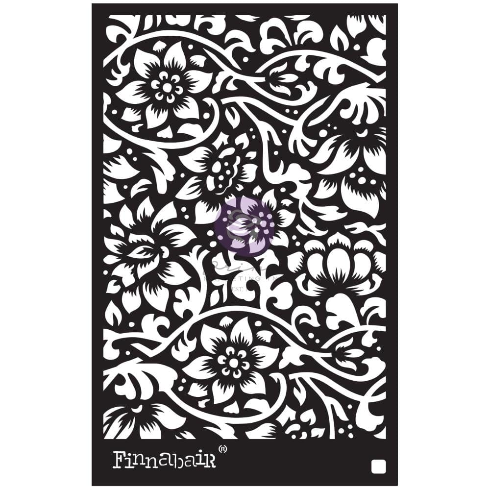 Prima Marketing Finnabair Stencil 6"X9" - Bindweed Wallpaper prima Stencil 968953 Prima Marketing Finnabair Stencil 6"X9" - Bindweed Wallpaper