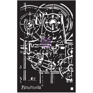 Prima Marketing Finnabair Stencil 6"X9" - Machinery
