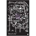 Prima Marketing Finnabair Stencil 6"X9" - Machinery