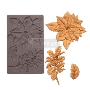 Prima Marketing Re-Design Mould - Perfect Poinsettia